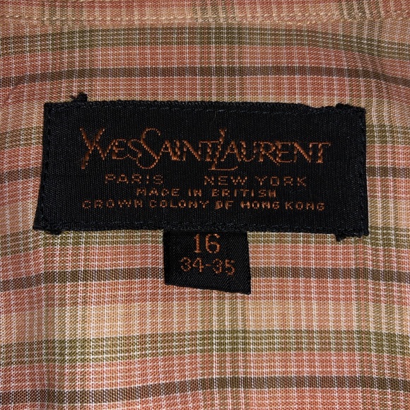 MINT Vintage 80’s Yves Saint Laurent Western Shirt - Picture 3 of 12
